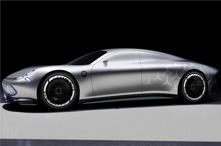 Mercedes-Benz Vision AMG concept side design